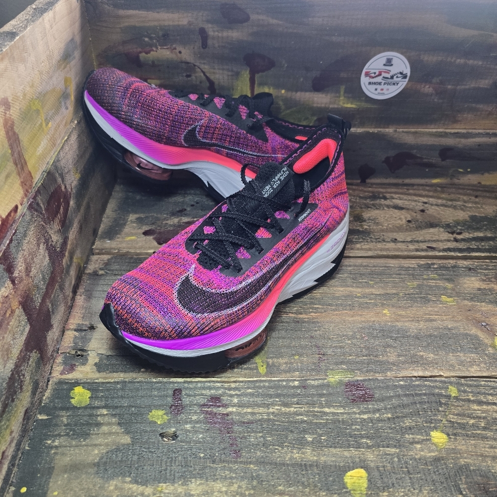 Nike Air Zoom Alphafly‎ Next% Atomknit  Sz 6.5 Womens Running Shoes CZ1514-501